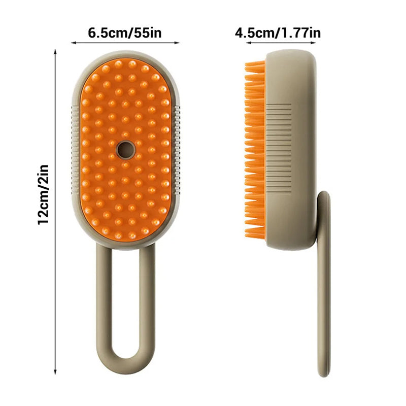 3-in-1 Steam Grooming Brush
