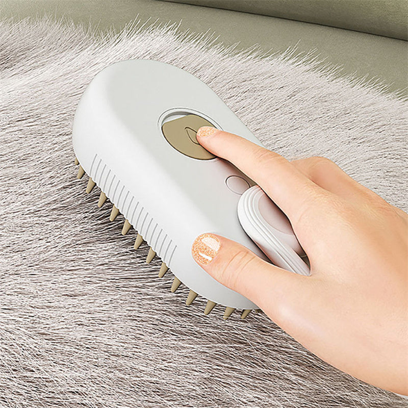 3-in-1 Steam Grooming Brush
